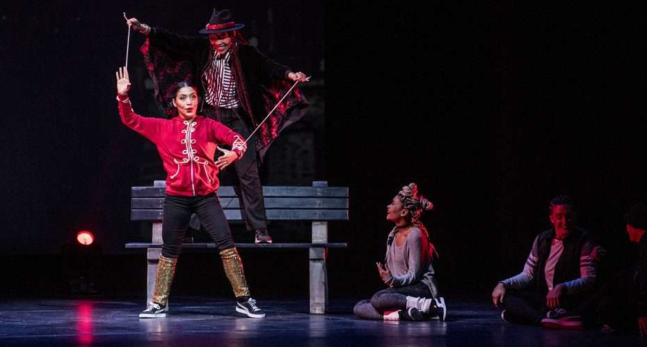 NJPAC performers on stage with Lectrosonics Duet equipment