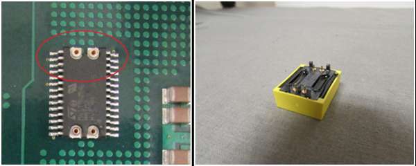 1009-4 SB1009 real time clock battery holder and circuit board