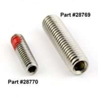 Part #28769 and #28770 stainless steel set screws