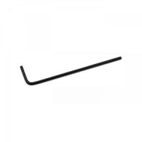 Black L-shaped hex key tool