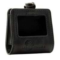 Lectrosonics PR1B black leather case with clear display window