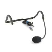 HM162MC headset microphone with foam windscreen and connector