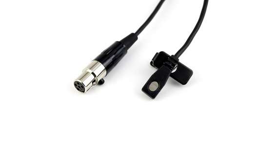 M152/5P microphone cable with XLR connector and clip