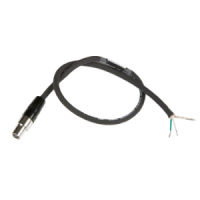MCSRPT cable with XLR connector and exposed wires