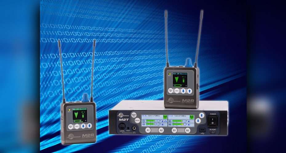 Lectrosonics M2T transmitter and M2R receivers, nominated for 2019 TEC Award