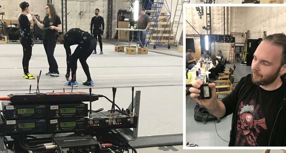 Lectrosonics wireless audio gear used by Microsoft for motion capture in Gears of War