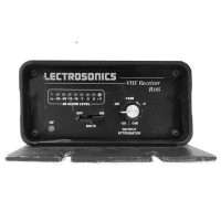Lectrosonics R185 VHF receiver with audio level and output attenuator controls