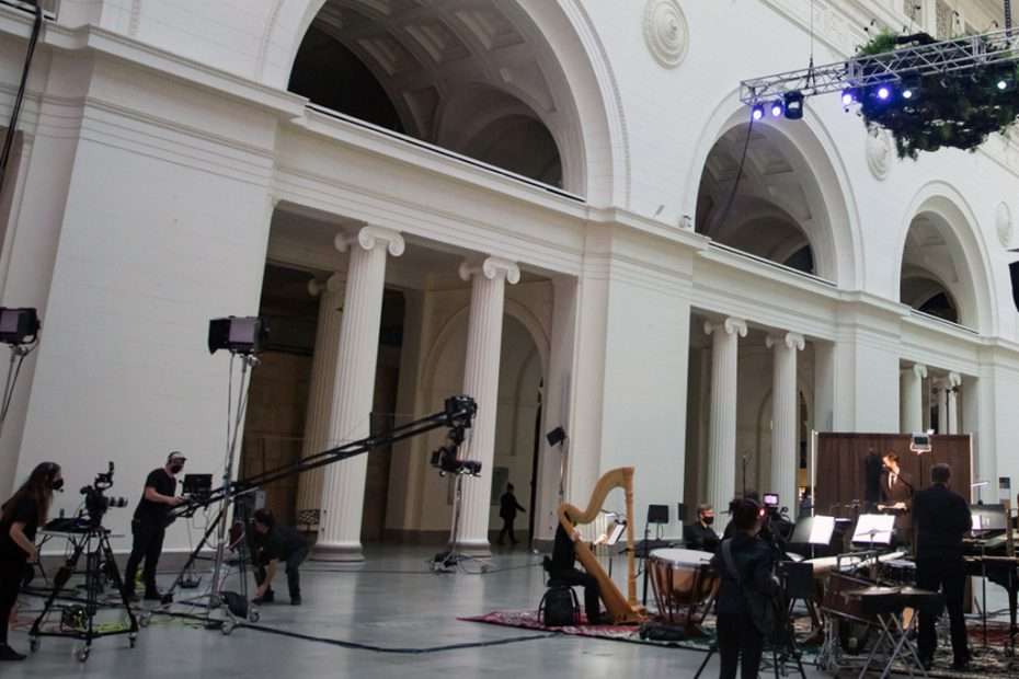 Valhalla Media and Second City Sound live stream opera production setup