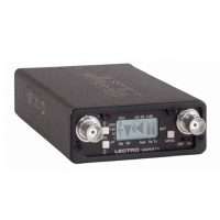 Lectro UCR511 receiver with BNC connectors and LCD screen