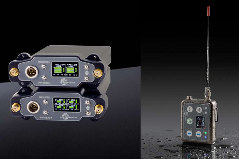 Lectrosonics SRc receivers and L-series transmitter at NAB 2026