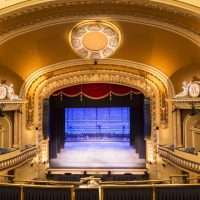 Royal Theatre Royal Theatre stage with ornate gold detailing and red curtains